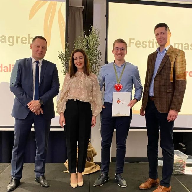 Zlata za maslinova ulja Torač na 9. Festivalu Maslina u Zagrebu_Vinko Milotić