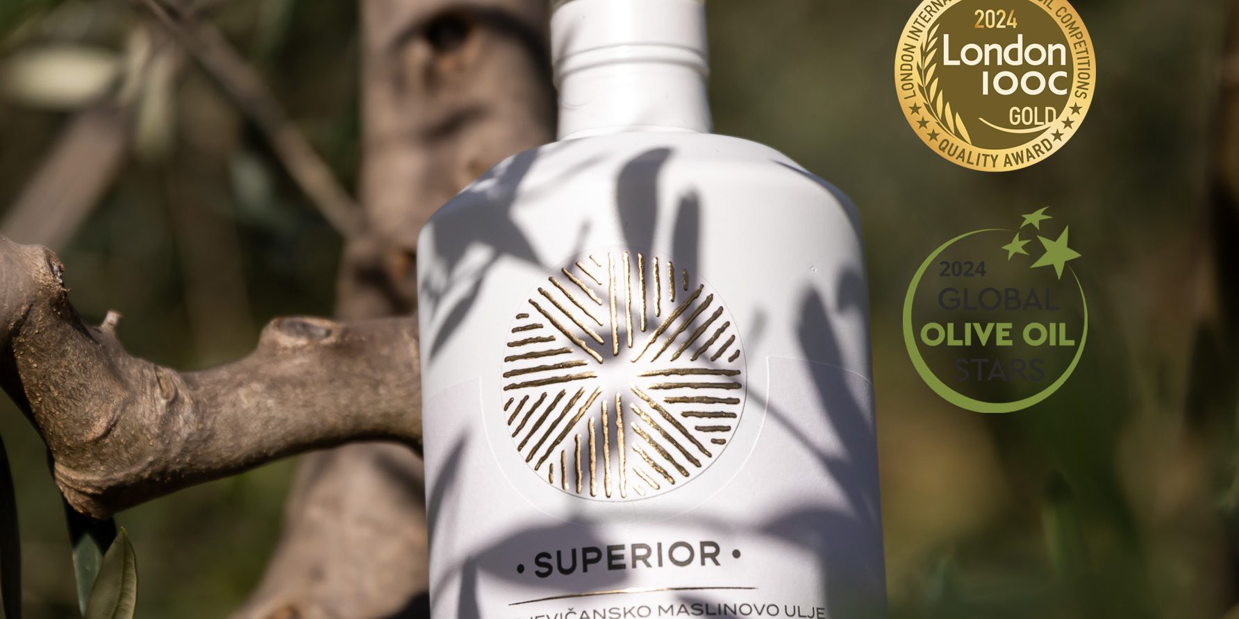 Pobjeda ulja Torač Superior i Leccino u Berlinu i Londonu, platinasta medalja za dizajn