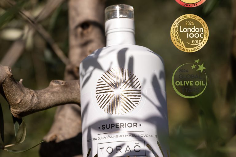 Pobjeda ulja Torač Superior i Leccino u Berlinu i Londonu, platinasta medalja za dizajn